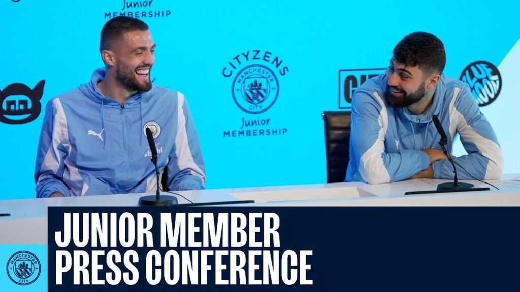 JUNIOR MEMBERS PRESS CONFERENCE! | Kovacic and Gvardiol Answer Junior Members’ Questions. JUNIOR MEMBERS PRESS CONFERENCE! | Kovacic and Gvardiol Answer Junior Members' Questions.