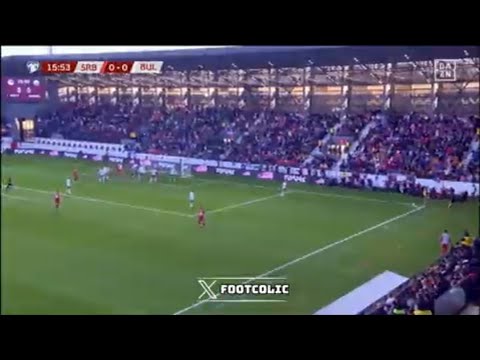 Gol | Serbia 1-0 Bulgaria | Miloš Veljković