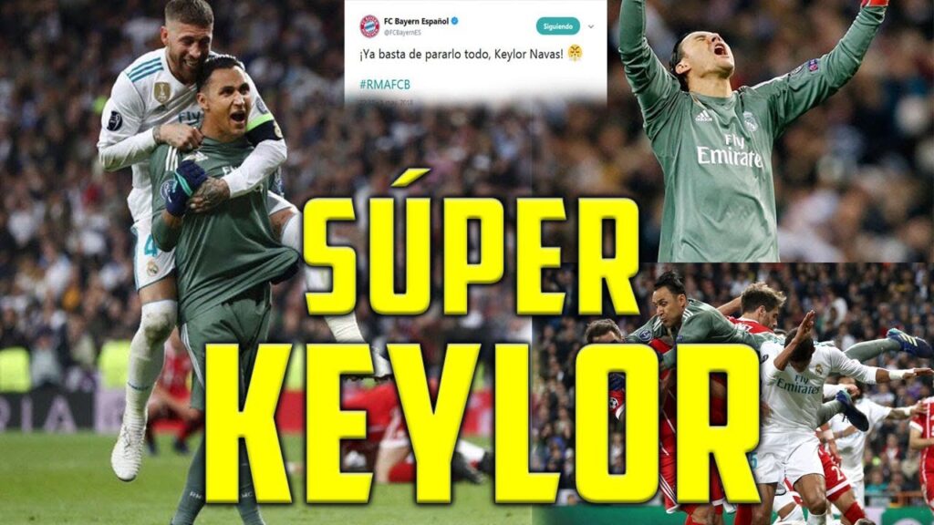 ASÍ FUE EL BRUTAL PARTIDO DE KEYLOR NAVAS VS BAYERN | MÜLLER Y HEYNCKES RENDIDOS AL TICO ASÍ FUE EL BRUTAL PARTIDO DE KEYLOR NAVAS VS BAYERN | MÜLLER Y HEYNCKES RENDIDOS AL TICO