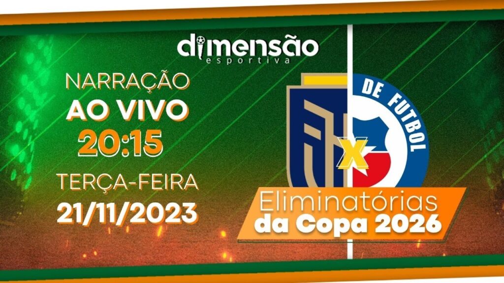 Eliminatórias da Copa 26: Equador x Chile (NARRAÇÃO AO VIVO) - Jornada DE Novibet