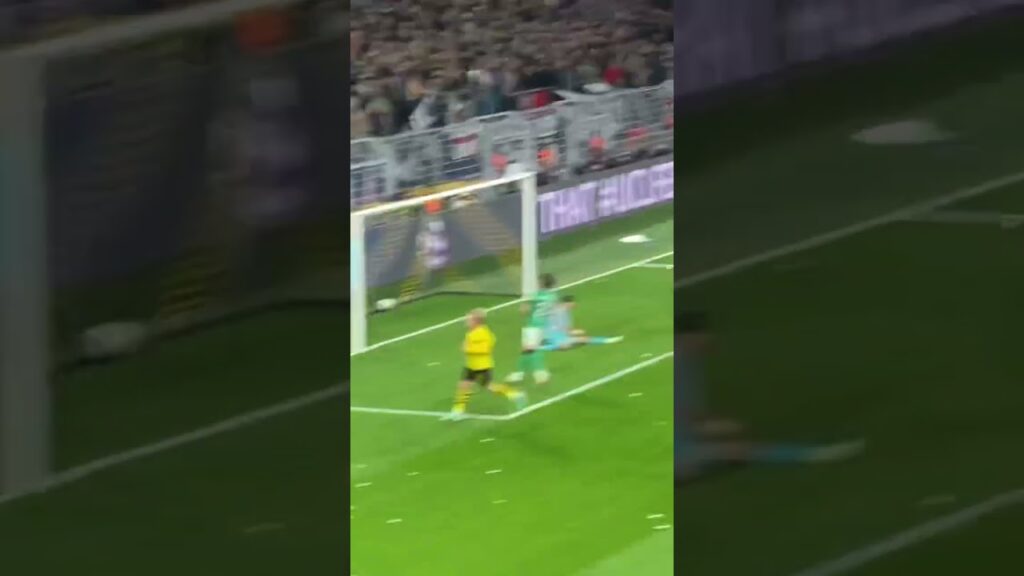 Julian Brandt scores Dortmund 2nd goal to beat Newcastle (2-0) Champions League (11/7/23) #shorts