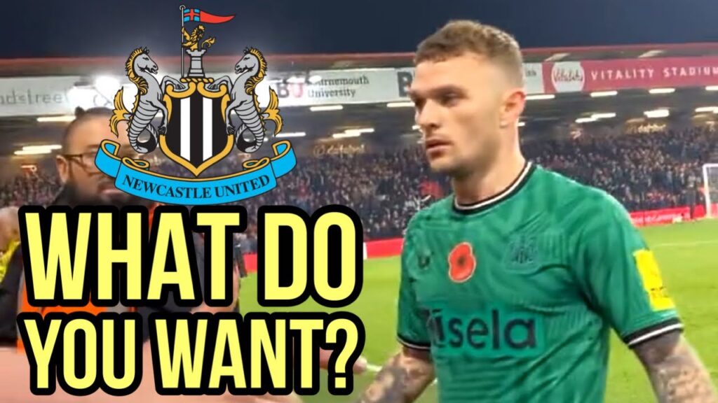 Kieran Trippier REACTS to Fan ABUSE! Newcastle Captain does not hold back!