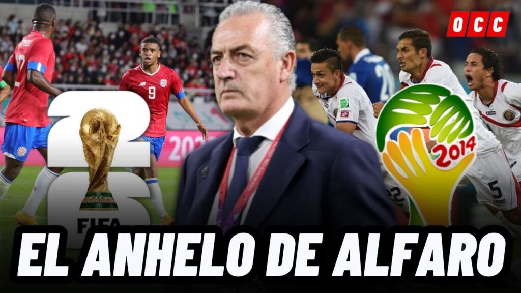 GUSTAVO ALFARO QUIERE QUE ESTA NUEVA GENERACIÓN DE COSTA RICA SEA COMO LA DE PINTO😱