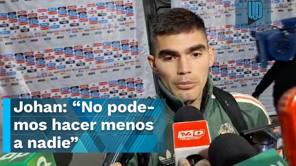 Johan Vásquez: "No podemos hacer menos a nadie y es lo bueno, que todos compiten"