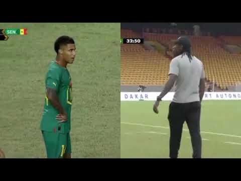 Regardez le colère noire de Aliou Cissé après le mauvais match Sénégal vs Togo...