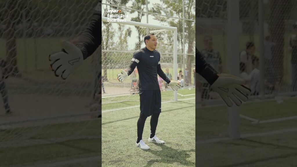 Óscar Dautt y Rodolfo Cota/ ejercicio posicionamiento -percepción - reposicionamiento🧤⚽🥅 #training