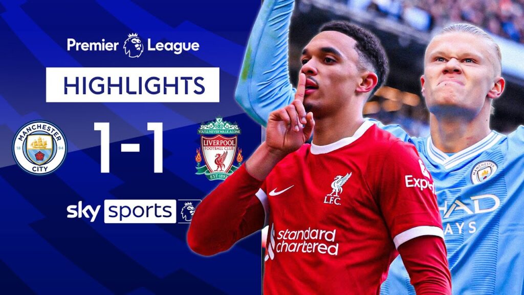 Trent LATE equaliser spoils City's home record | Man City 1-1 Liverpool | Premier League Highlights