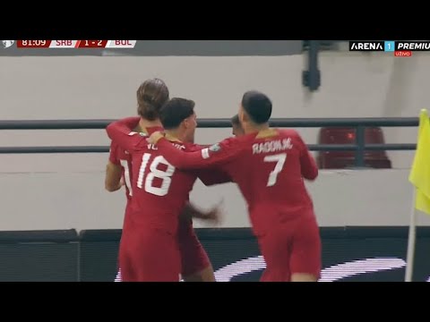 Srdjan Babić neverovatan gol: Srbija vs Bugarska