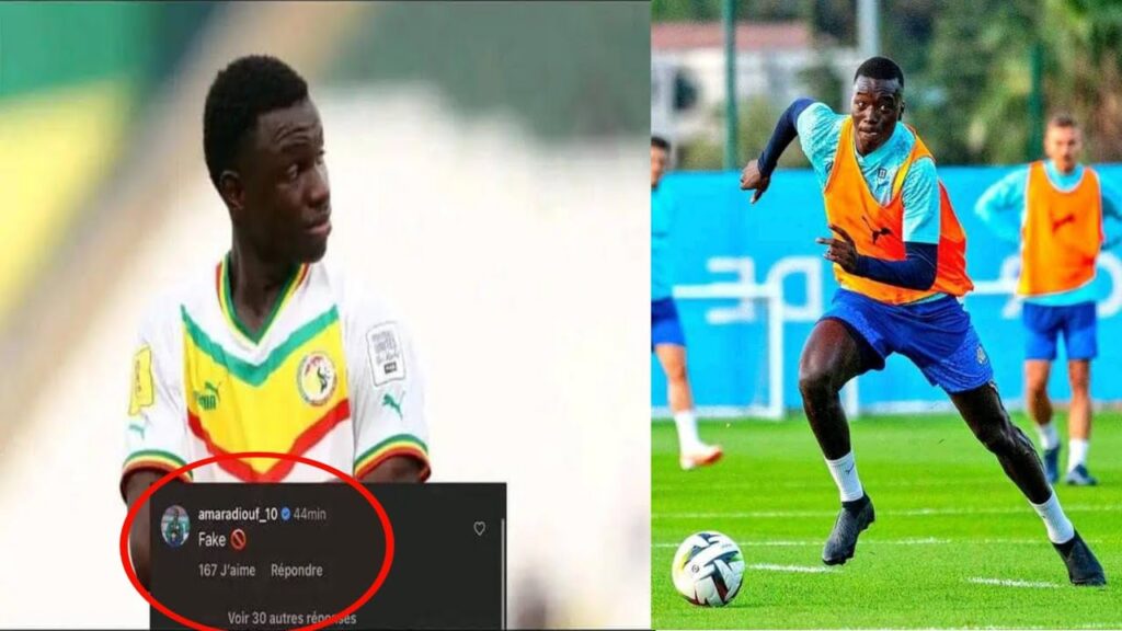 le retour de Pape Gueye à Marseille Amara Diouf démanti