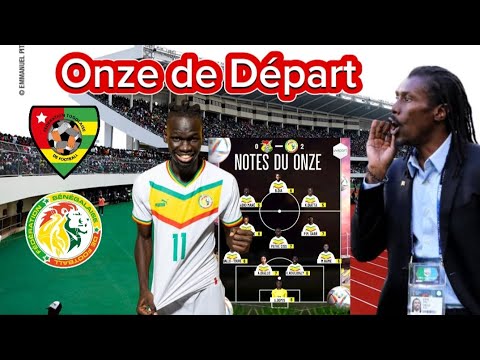 Togo vs Sénégal : L'équipe probable d'Aliou Cissé avec le schéma 4 - 3 - 3 🇸🇳