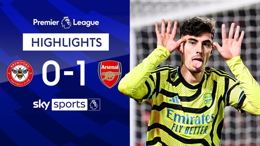 Havertz strikes LATE to send Arsenal 🔝 of Premier League!  | Brentford 0-1 Arsenal | EPL Highlights