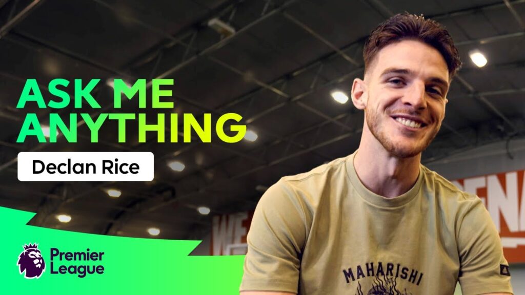 BIGGEST CHARACTER AT ARSENAL & FAVOURITE PRO WRESTLER? 👀 | Declan Rice - Ask Me Anything