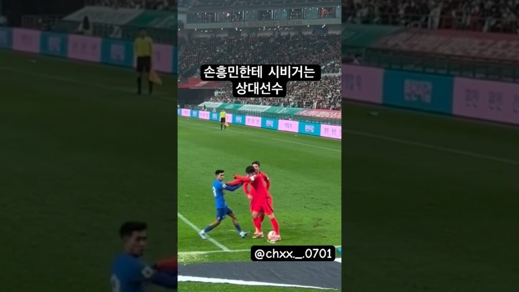손흥민에게 계속 시비거는 상대팀 선수에게 보인 반응