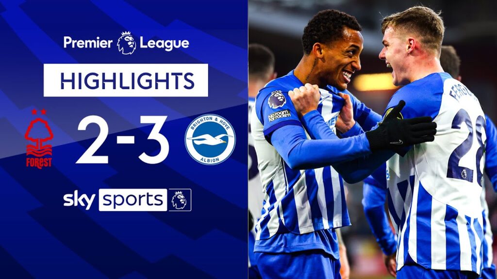 10-player Brighton HOLD ON to beat Forest! 🤏 | Nottingham Forest 2-3 Brighton | EPL Highlights