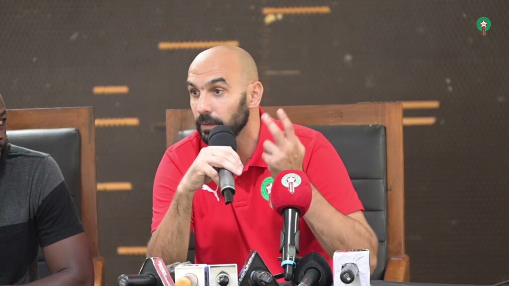 الندوة الصحافية للسيد وليد الركراكي بعد مباراة تنزانيا