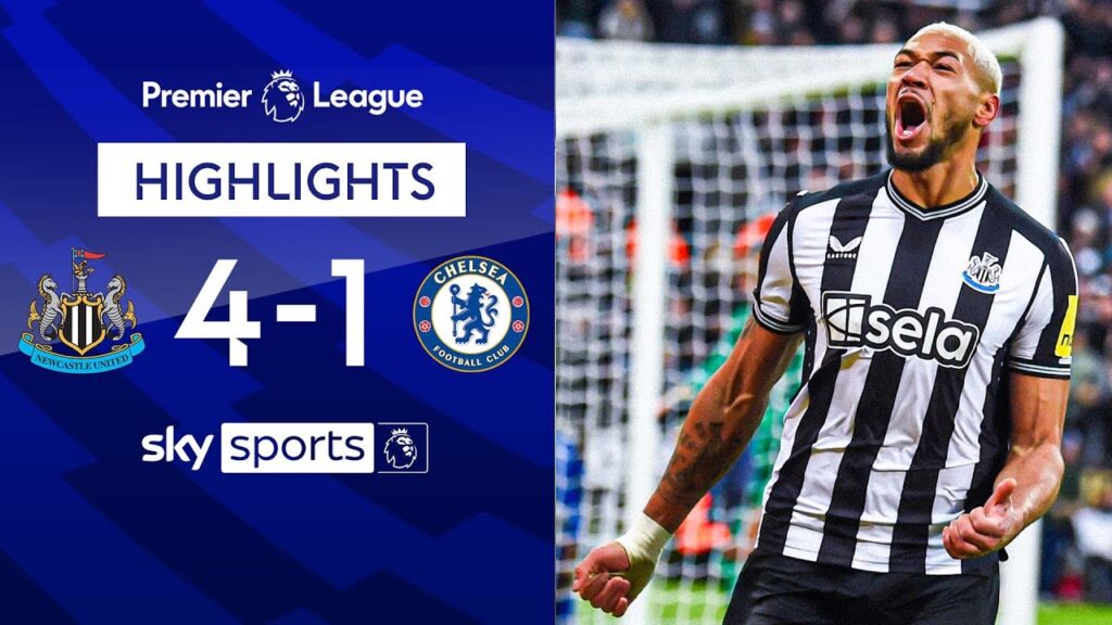 Newcastle thrash Chelsea 💥 | Newcastle 4-1 Chelsea | Premier League Highlights
