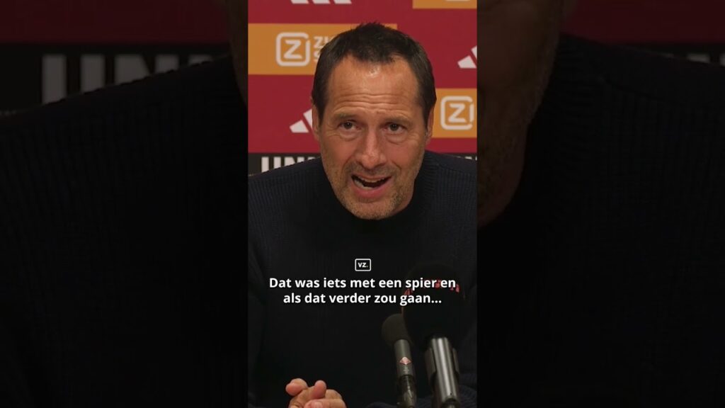 John van 't Schip geeft een blessure-update over Brian Brobbey en Josip Sutalo! 👏 #ajax