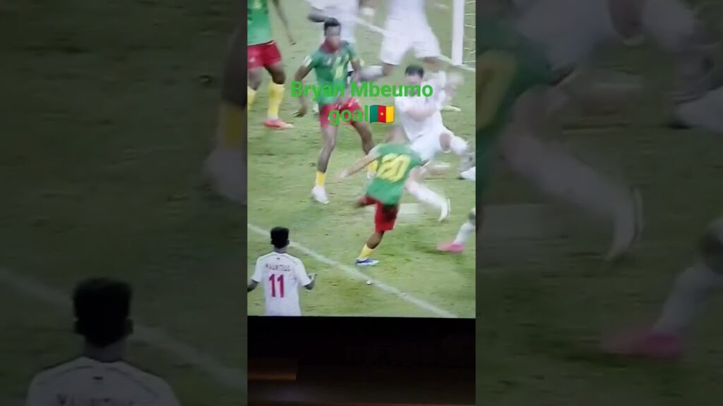 Cameroon takes the lead after Mbeumo breaks the dealock