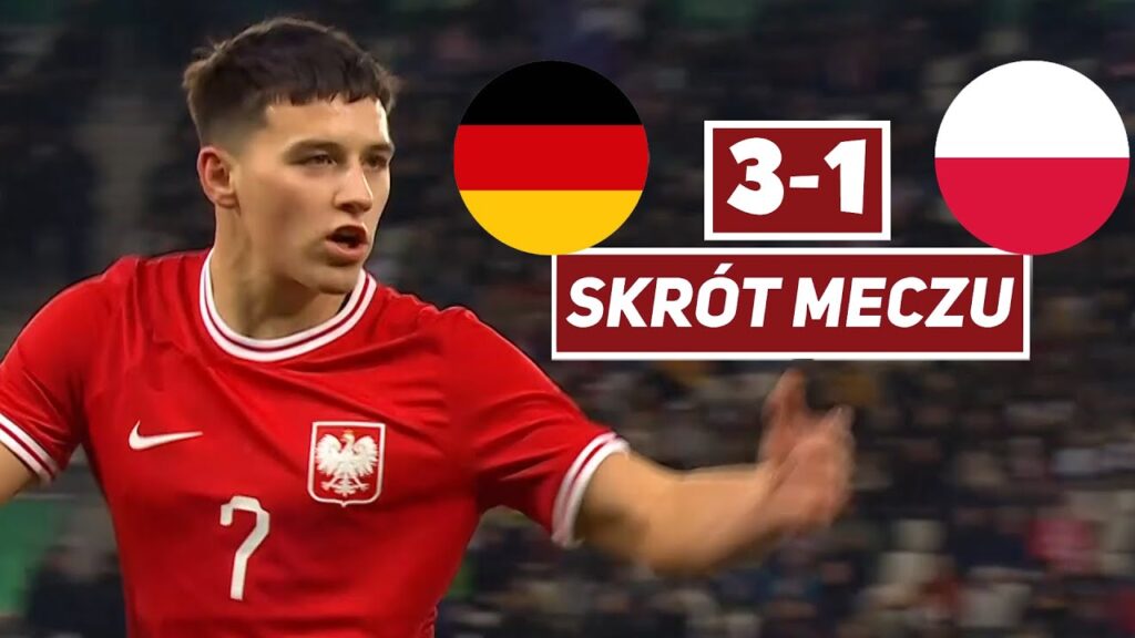 Niemcy - Polska [3-1] skrót meczu | Koncert zmarnowanych okazji Polaków | El. Euro U21