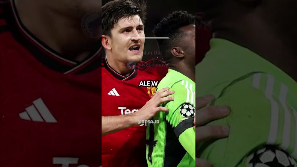 Harry Maguire i Andre Onana ratują Manchester United w Lidze Mistrzów #shorts