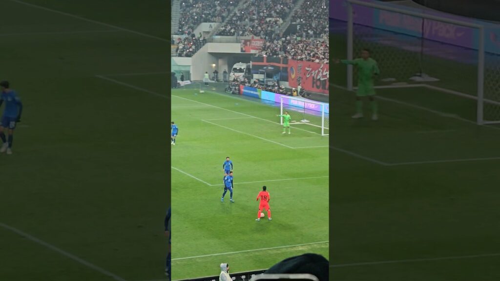 [직캠] 한국 vs 싱가포르 이강인과 설영우의 개인기&패스, 김진수의 아쉬운 슛 #shorts #이강인 #설영우