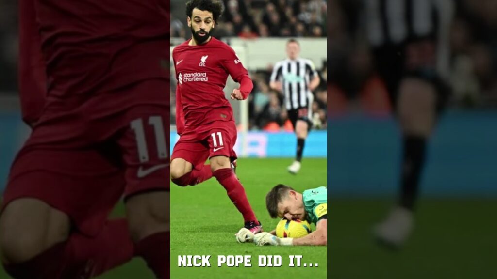 Nick Pope did it... #shorts #football #soccer