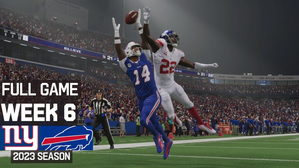 Joe Allen Breaking RECORDS! - Giants @ Bills - Week 6