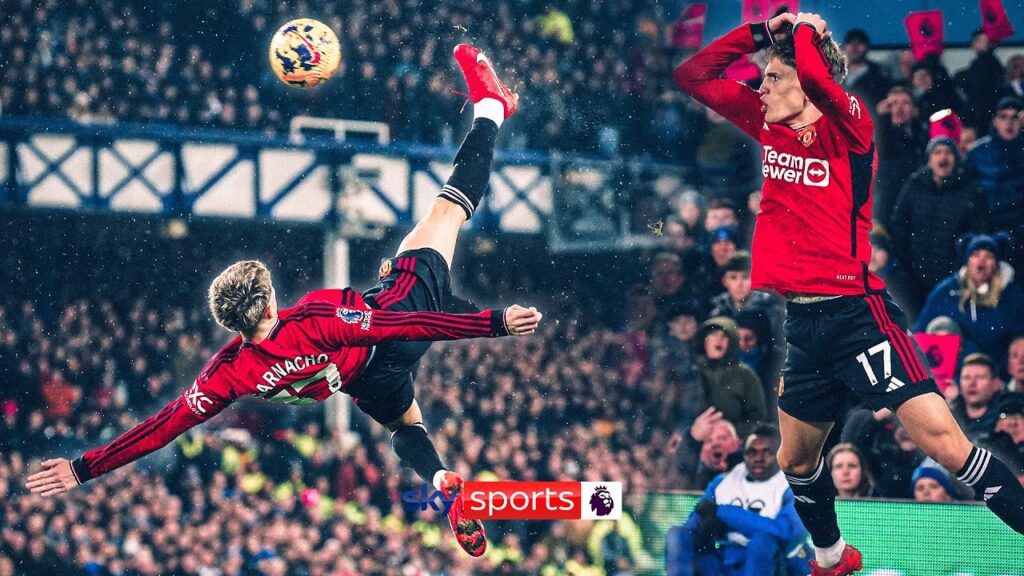 Every angle of Garnacho’s INCREDIBLE bicycle kick! 🔥 Every angle of Garnacho's INCREDIBLE bicycle kick! 🔥