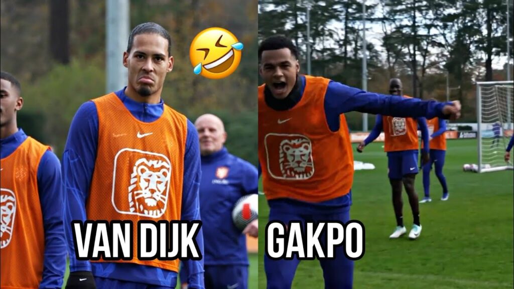 Van Dijk Assists Gakpo In Training 😂 And More...