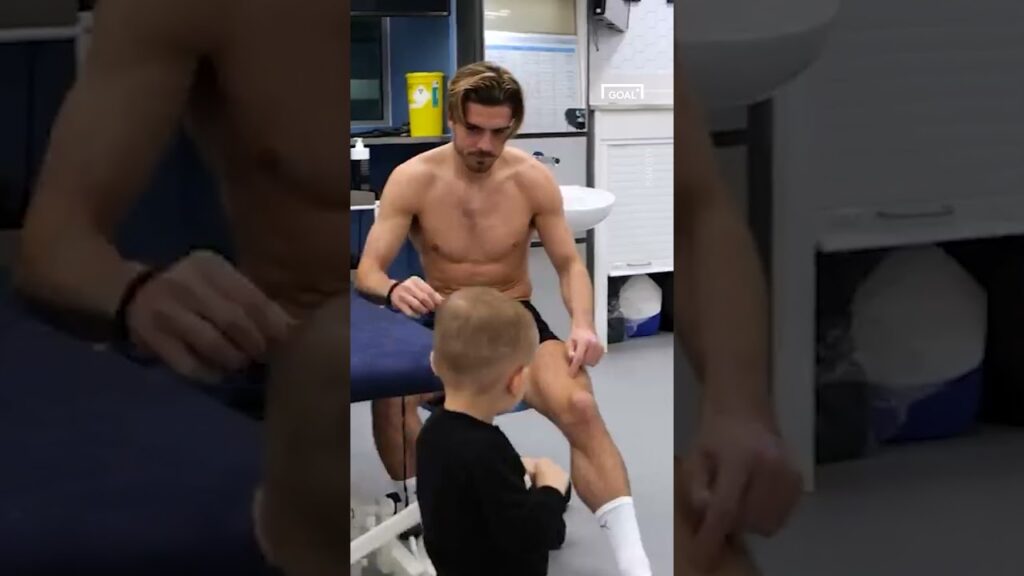 Jack Grealish made Phil Foden's son's day 🥺 #shorts