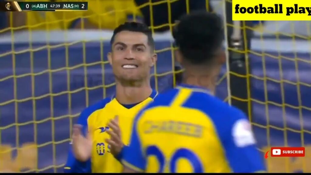 Al Nassr vs Abha 4 1   Ronaldo goal and Assist   Cr7 Impossible   All Goals & Highlights 2023