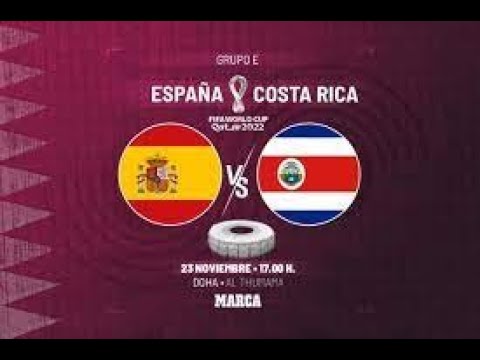 ESPAÑA VS COSTA RICA