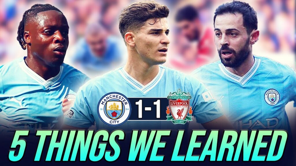 BERNARDO SILVA IS IRREPLACEABLE | 5 THINGS WE LEARNED | MAN CITY 1-1 LIVERPOOL