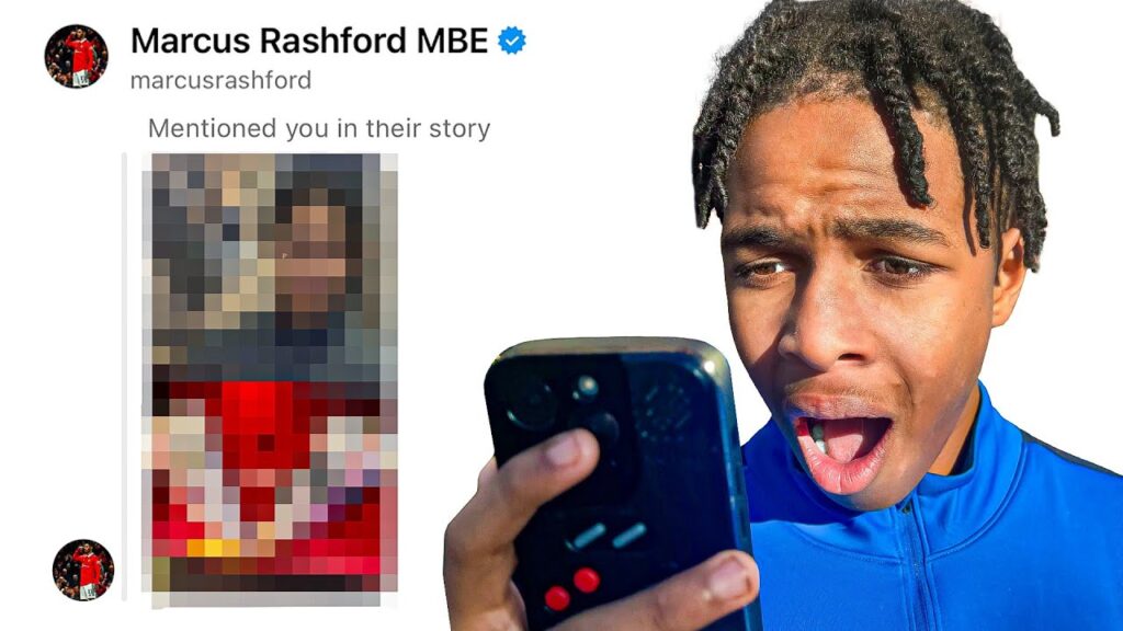 MARCUS RASHFORD SENT ME THIS...