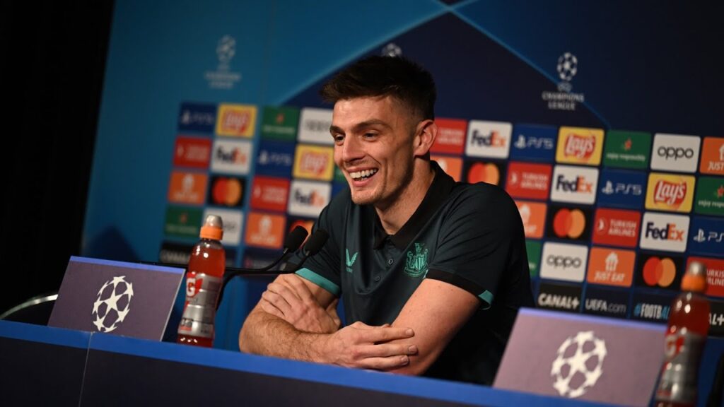 PRESS CONFERENCE | Nick Pope pre-Paris Saint-Germain (A)