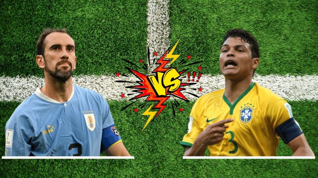 Diego Godin vs Thiago Silva⚽🔥