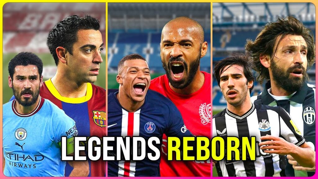 Footballers Who Play Like Former Legends!    #mbappe #haaland #gundogan