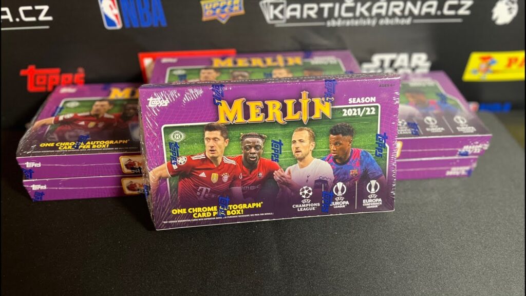 21-22 Topps Merlin Chrome UCL  Random GB 2.1  - 1/2  Mathys Tel 1of1 hunting