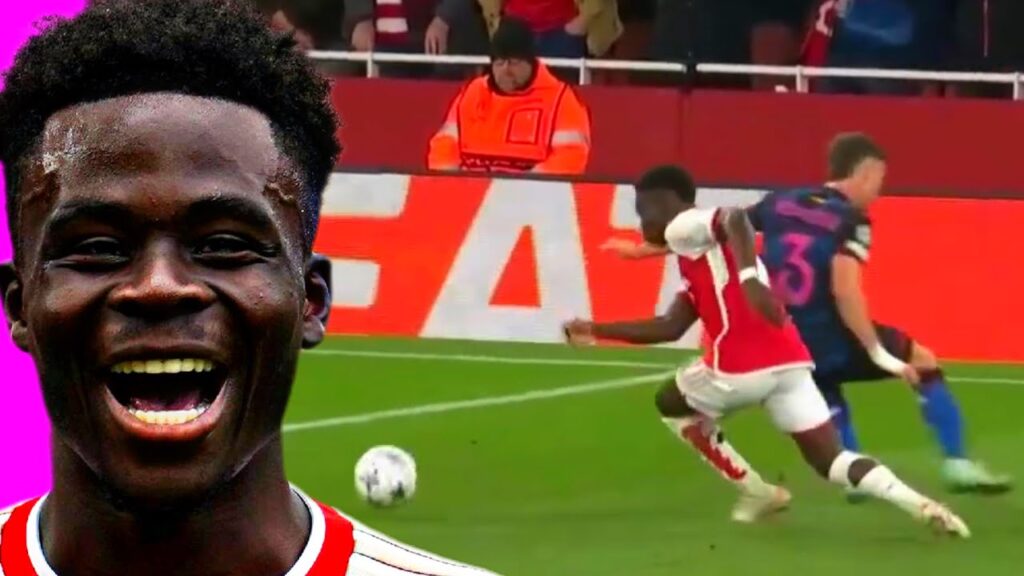 Bukayo Saka Has Had A Slow Start To The Season? Then Watch This!