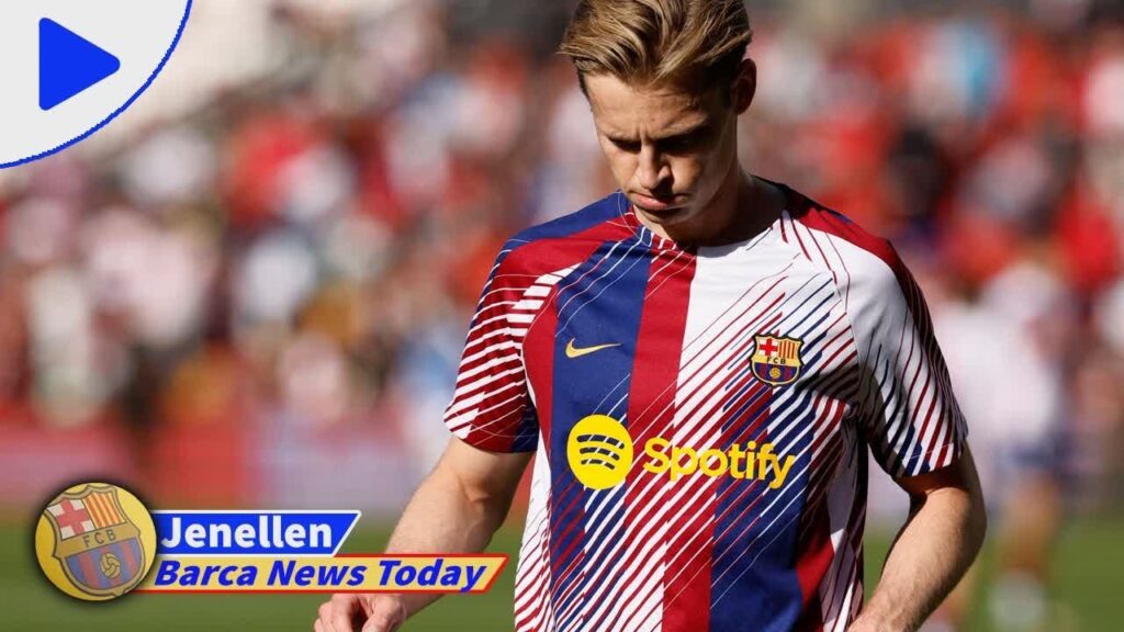 Frenkie de Jong talks following Rayo Vallecano 1-1 Barcelona: “I did not feel good” | news today