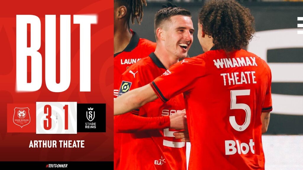 👟💥 Saison 23/24 - J13 | Le but d'Arthur Theate contre le Stade de Reims