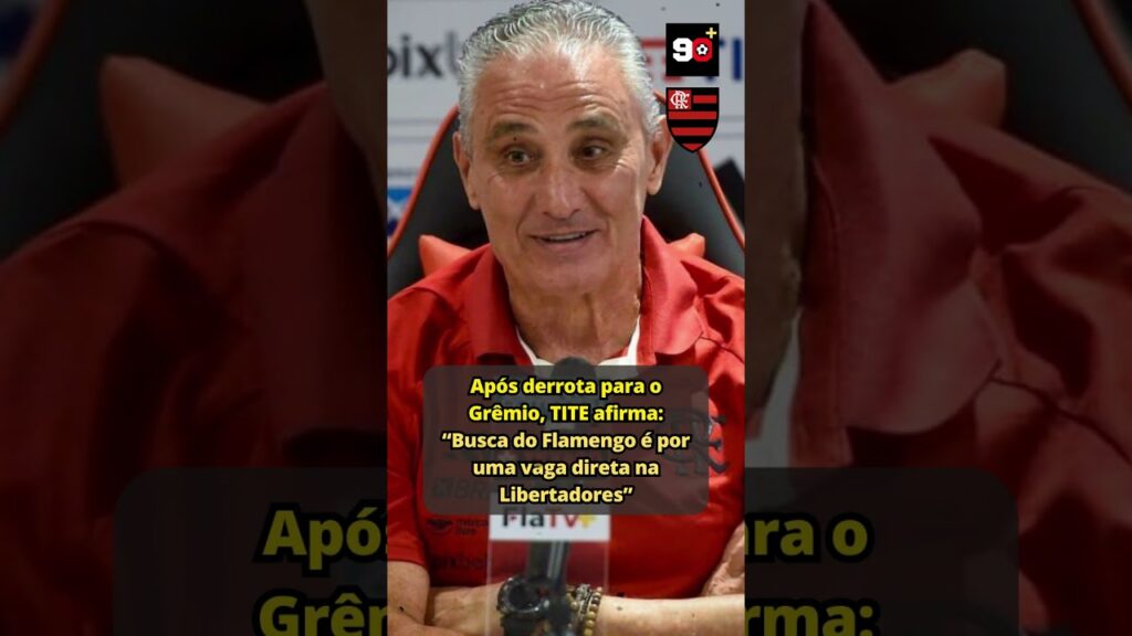 Tite: "O Objetivo é a vaga direta na Libertadores"