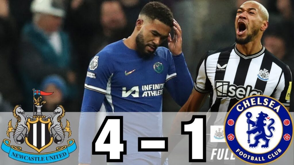 Newcastle United vs Chelsea [4-1] | All Goals & Extended Highlights | Premier League 2023/24