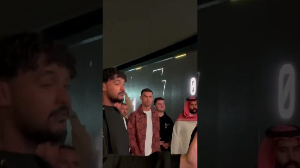 كرستيانو رونالدو قدام عيني 😱