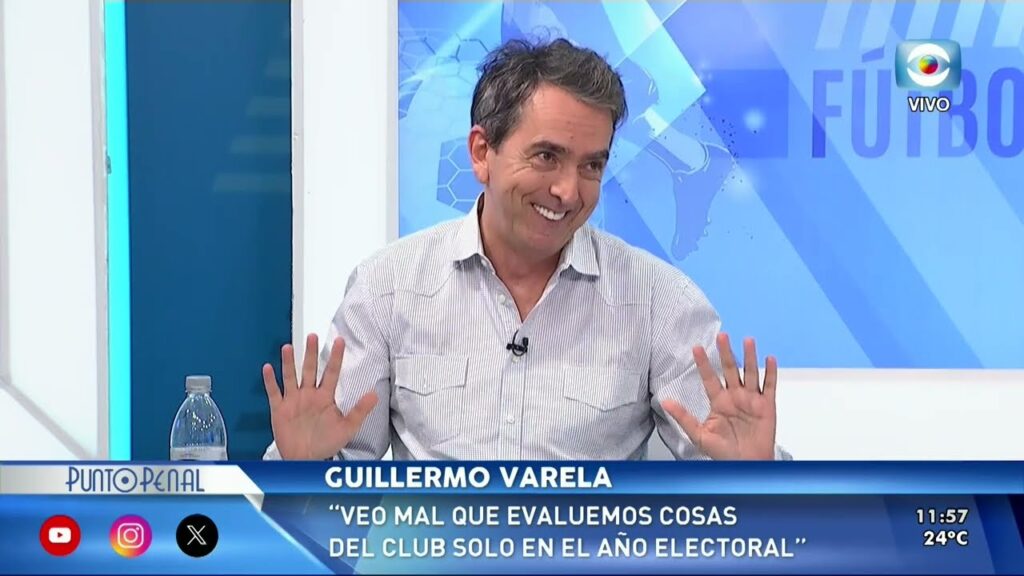 GUILLERMO VARELA. RECIBIMOS LA VISITA DEL CONSEJERO EN LA NUEVA DIRECTIVA DE PEÑAROL.