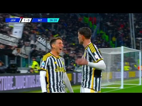 Dusan Vlahovic Goal, Juventus vs Inter 1-1 | All Goals and Extended Highlights.