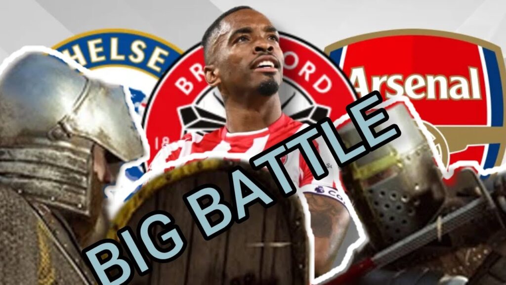 Chelsea and Arsenal race for Ivan Toney