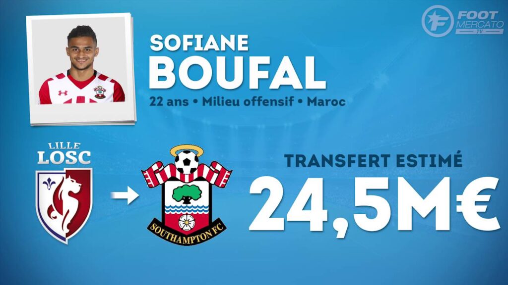 Officiel : Sofiane Boufal signe à Southampton !