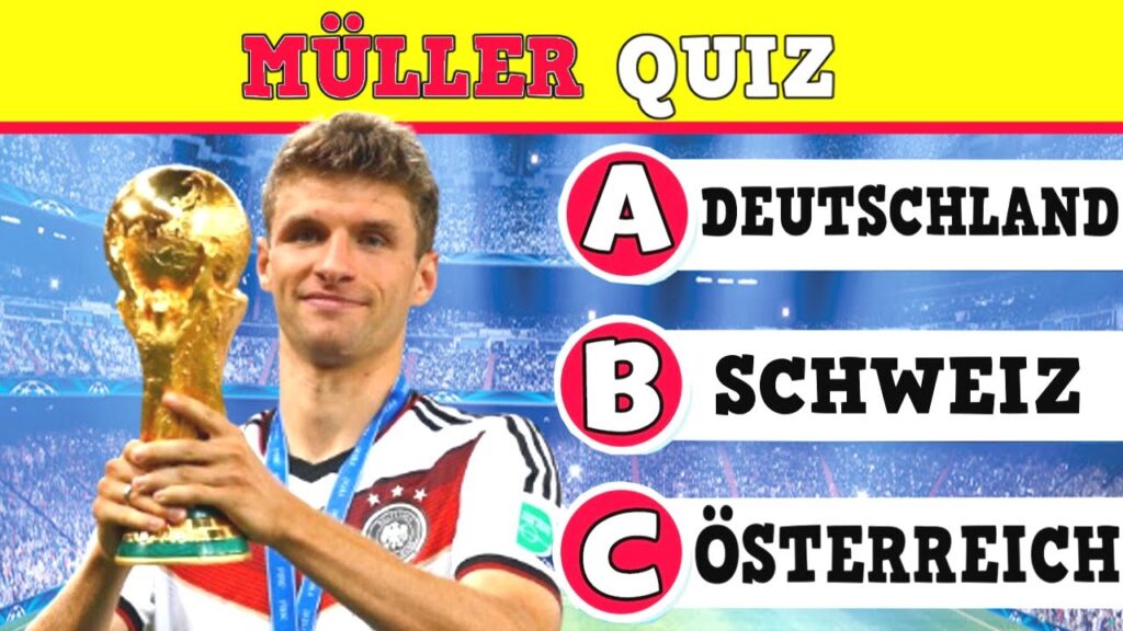 BAYERN QUIZ: Wie gut kennst du Thomas Müller? (FC Bayern) 👀⚽️