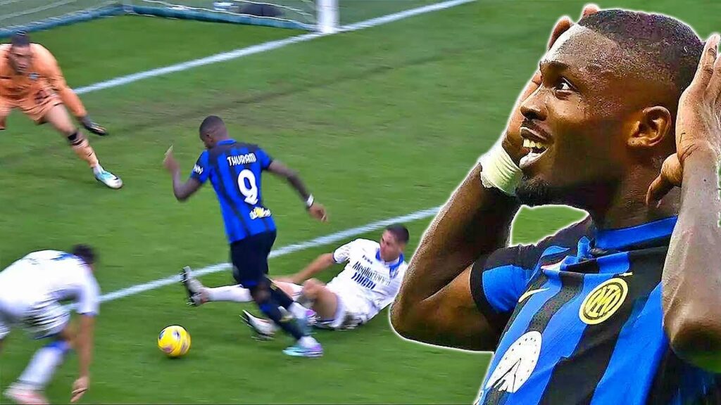 𝐋𝐎𝐎𝐊 𝐖𝐇𝐀𝐓 Marcus Thuram is doing at Inter! 👀